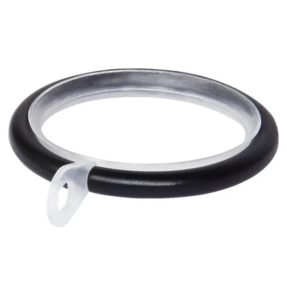 10 Ringen + Inlage Ø20mm - zwart