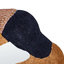 ABASZA - Wandspiegel - Meerkleurig - Katoen