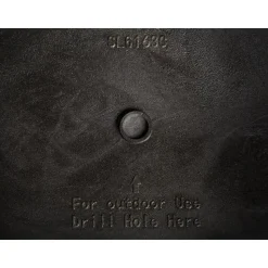 ABDERA - Bloempot set van 2 - Grijs - Klein - Stenenmix