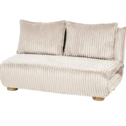 ABISKO - Slaapbank 2-zits - Gebroken wit - Corduroy
