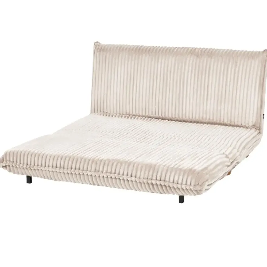 ABISKO - Slaapbank 2-zits - Gebroken wit - Corduroy