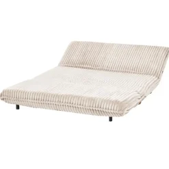 ABISKO - Slaapbank 2-zits - Gebroken wit - Corduroy