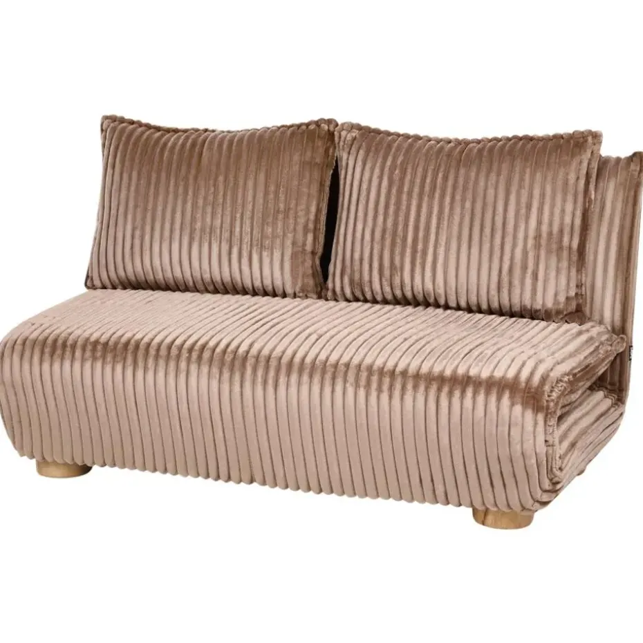 ABISKO - Slaapbank 2-zits - Lichtbruin - Corduroy