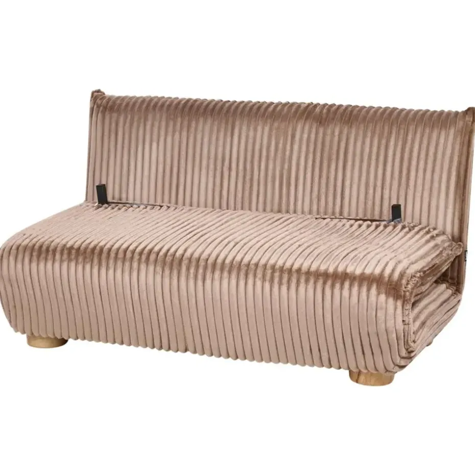 ABISKO - Slaapbank 2-zits - Lichtbruin - Corduroy