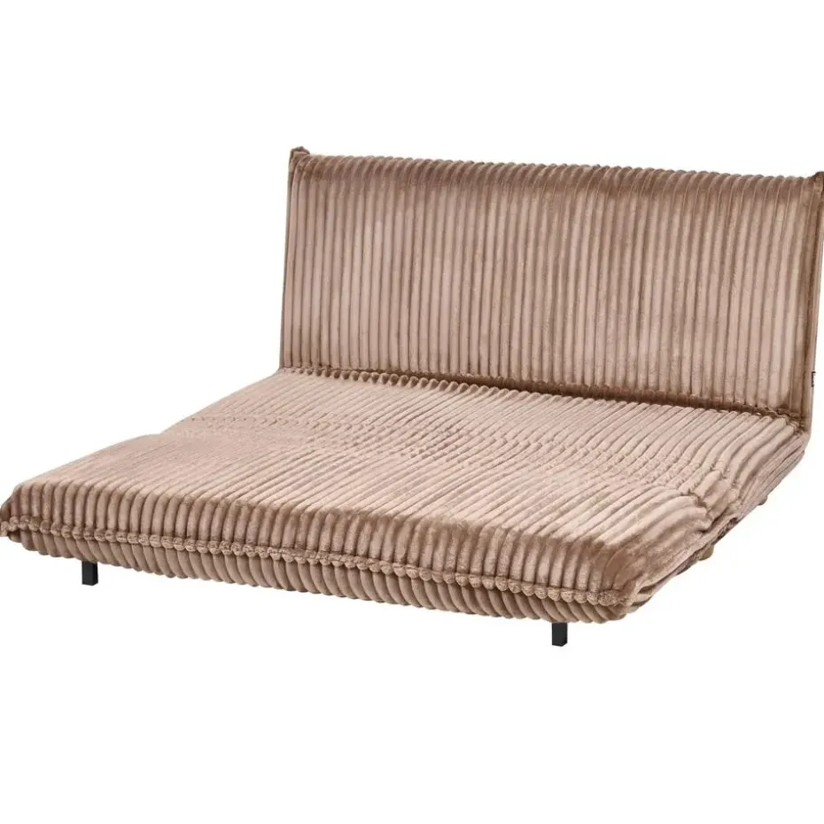 ABISKO - Slaapbank 2-zits - Lichtbruin - Corduroy