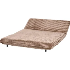 ABISKO - Slaapbank 2-zits - Lichtbruin - Corduroy