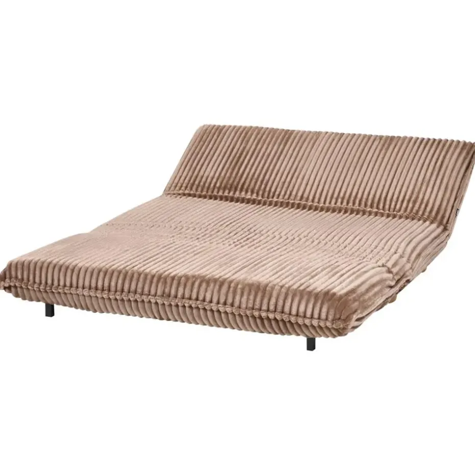 ABISKO - Slaapbank 2-zits - Lichtbruin - Corduroy