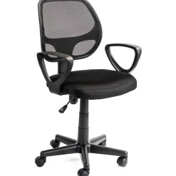 ACAZA Bureaustoel Buritos - Solide, Verstelbaar en Ergonomisch - Zwart