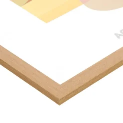 ACAZA Fotokader - Fotolijst - 50x75 cm - MDF hout - Warme Eik