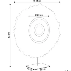 ACEH - Decofiguur - Natuurlijk - Stro