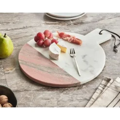 ACHARNES - Dienblad - Wit - Marmer