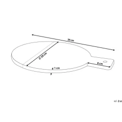 ACHARNES - Dienblad - Wit - Marmer