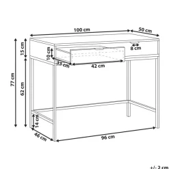 ADELAIDE - Sidetable - Wit - MDF