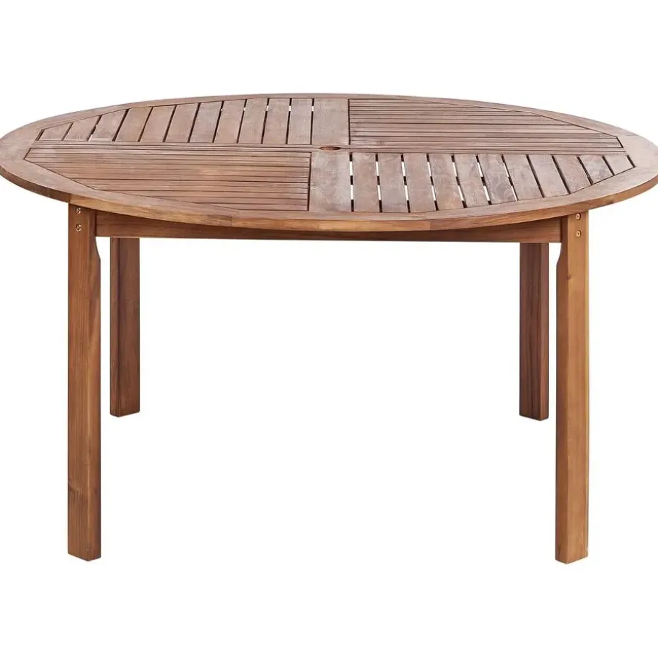 AGELLO/TOLVE - Tuinset voor 6 - Lichthout - Acaciahout