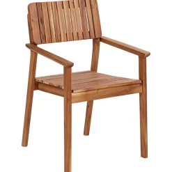 AGELLO/TOLVE - Tuinset voor 6 - Lichthout - Acaciahout