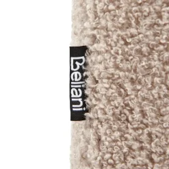 AGERUP - Fauteuil - Beige - Bouclé
