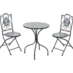 AGGIUS - Bistroset - Zwart - IJzer