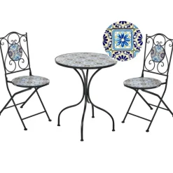 AGGIUS - Bistroset - Zwart - IJzer