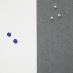 Akoestisch wandpaneel PET-vilt - 100x100 cm - Grijs