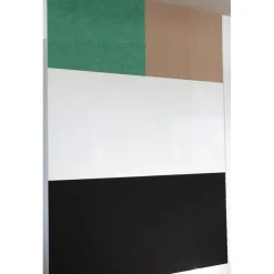 Akoestisch wandpaneel PET-vilt - 100x100 cm - Grijs