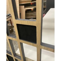 Akoestisch wandpaneel PET-vilt - 100x100 cm - Zwart