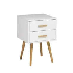 ALABAMA - Nachtkastje - Wit - MDF