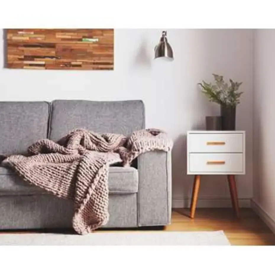 ALABAMA - Nachtkastje - Wit - MDF