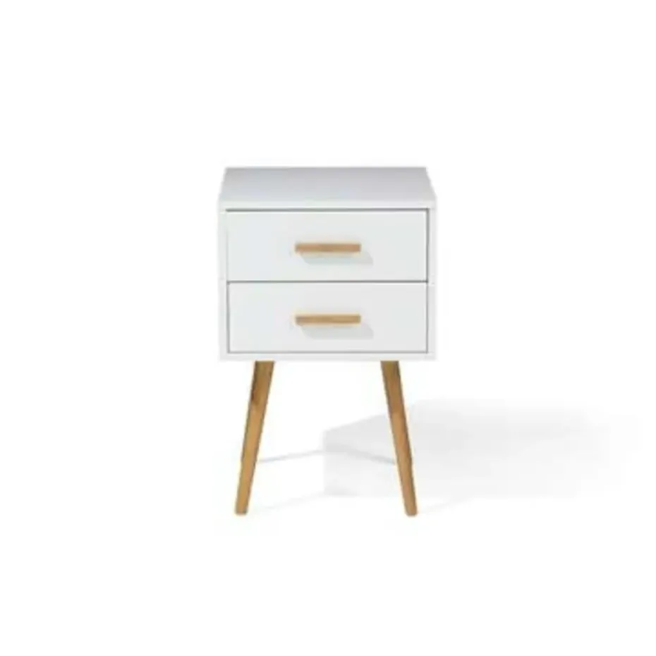 ALABAMA - Nachtkastje - Wit - MDF