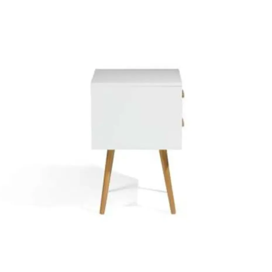ALABAMA - Nachtkastje - Wit - MDF