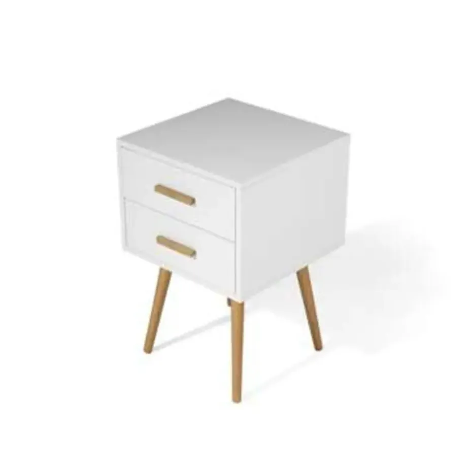 ALABAMA - Nachtkastje - Wit - MDF