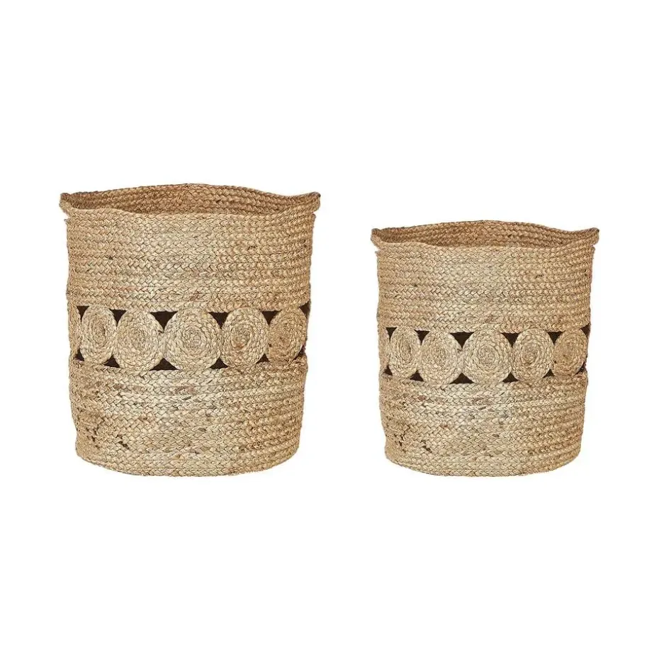 ALANG - Mand set van 2 - Natuurlijk - Jute