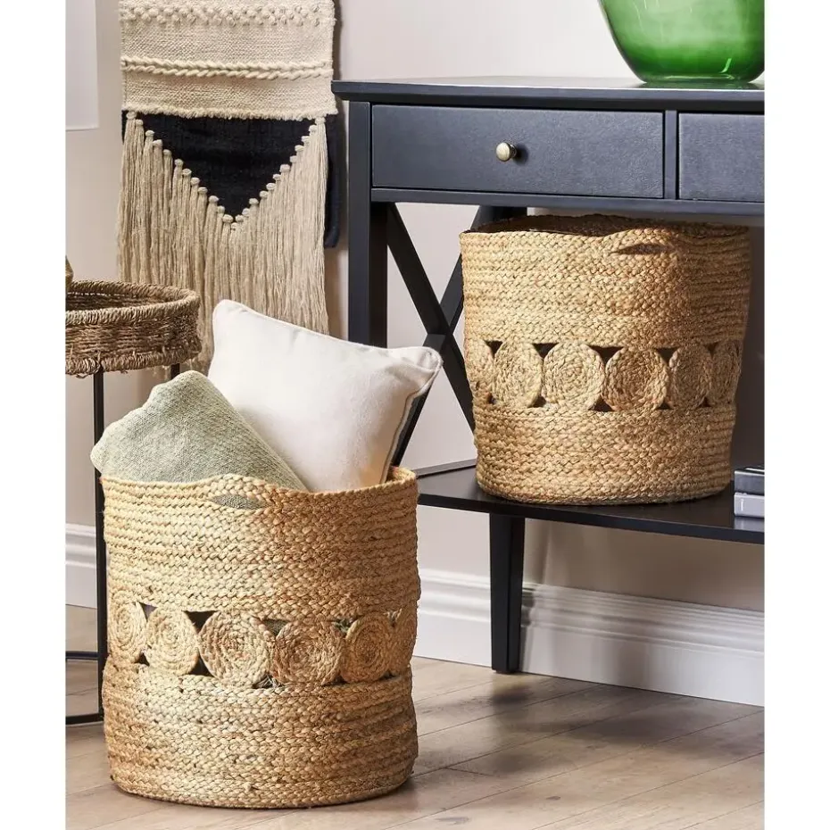 ALANG - Mand set van 2 - Natuurlijk - Jute