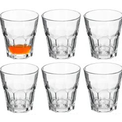 Alessandro Waterglas Casablanco - 180 ml - 6 stuks - 8 x 8,5cm