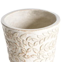 ALIARTOS- Bloempot - Gebroken wit - 43 cm - MgO