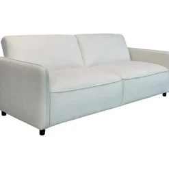 Alicia - Slaapbank 3-zits in crèmekleurige fluweel