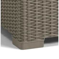 Allibert California Tuinstoel - 2 stuks - Cappuccino