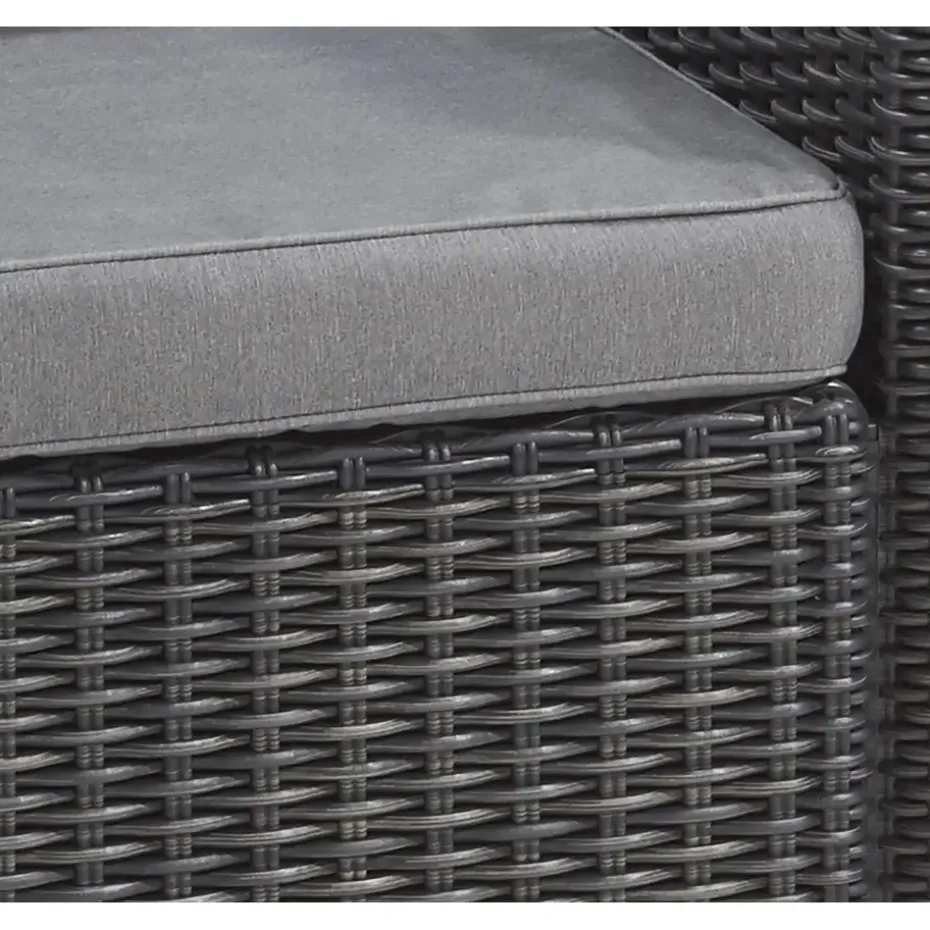 Allibert California Tuinstoel - 2 stuks - Grafiet