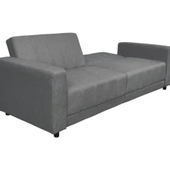 Allie II - Slaapbank 3-zits in grijze stof