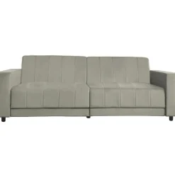 Allie II - Slaapbank 3-zits in taupe fluweel