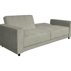 Allie II - Slaapbank 3-zits in taupe fluweel