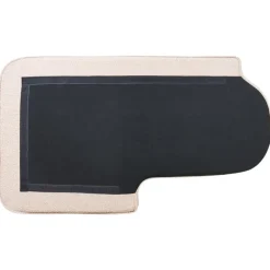 ALLIER - Chaise longue - Beige - Rechterzijde - Bouclé