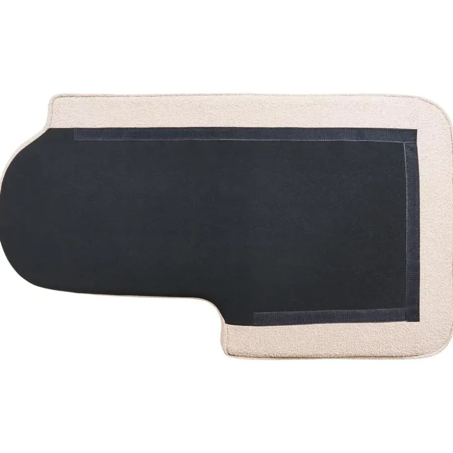 ALLIER - Chaise longue - Beige - Linkerzijde - Bouclé