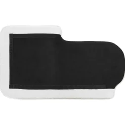 ALLIER - Chaise longue - Off-white - Rechterzijde - Bouclé