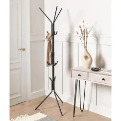 ALMENA - Kapstok - Zwart - Metaal