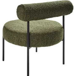 ALPHA - Fauteuil - Groen - Bouclé