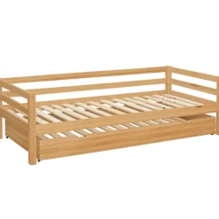 Alpi - Bed met bedlade 90x200 cm in grenen