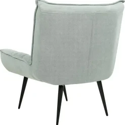 ALVESTA - Fauteuil - Mintgroen - Stof
