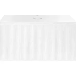 ALZIRA - Badkamermeubel - Wit - 80 x 52 cm - Hout