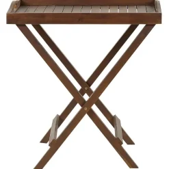 AMANTEA - Bistroset - Donkerhout/Wit - Acaciahout