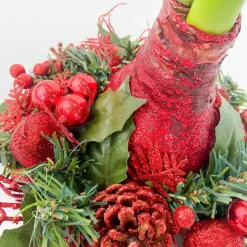 Amaryllis - Hippeastrum 'Kerstkrans' - Rood